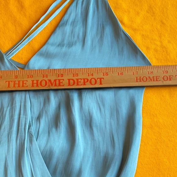 Sincerely Jules Blue Crossover Bodysuit in Sizes S, M, & L, NWT - Picture 13 of 16